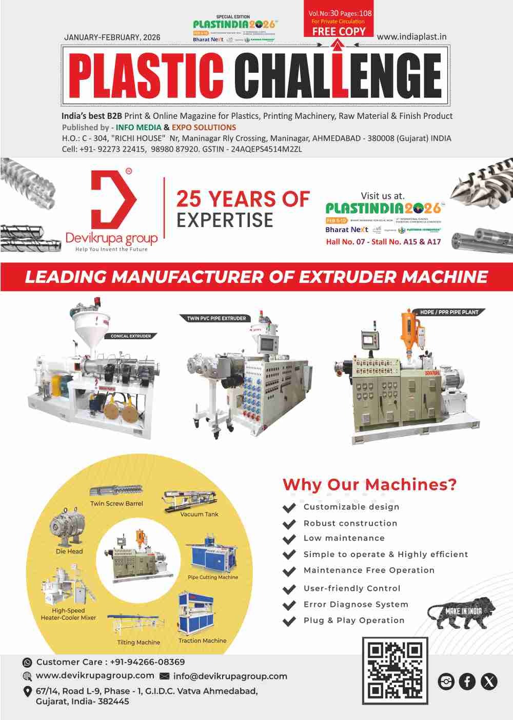 Plastic Challenge Magazine Cover